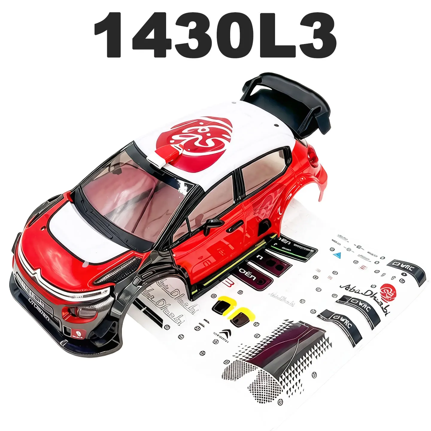 MJX RC Hyper Go RC-Autoteile für 14304, modifizierte Zubehörteile, Karosserie und Karosserieumbau, Reifen, Vorder- und Hinterkollisionsprotektoren – Detail 2