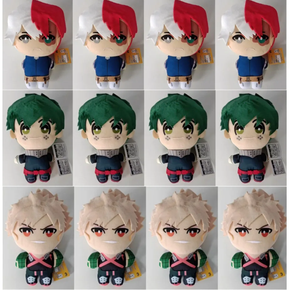 

1/10pcs Anime My Hero Academia Plush Toys Cartoon Izuku Midoriya Katsuki Bakugou Shouto Todoroki Stuffed Dolls Kids Gifts