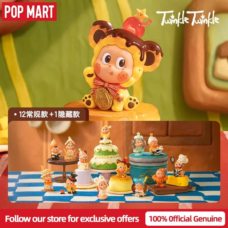 POPMART Twinkle Seri Nikmati Saat Ini Blind Box Figurines Mainan Koleksi Lucu Hadiah