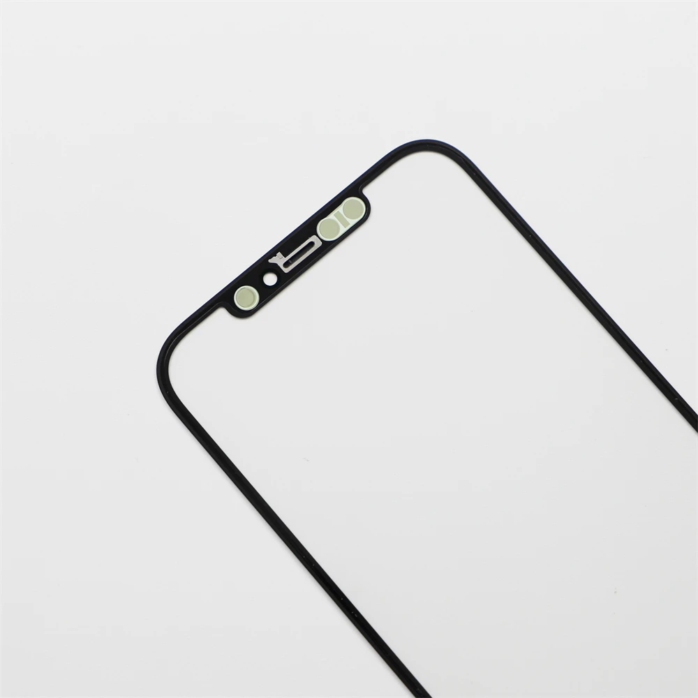 5pcs New Front Screen Outer Glass With OCA Film for iPhone XR 11 12 13 14 15 16 Pro XS Max Plus Touch Panel Glass External Lens