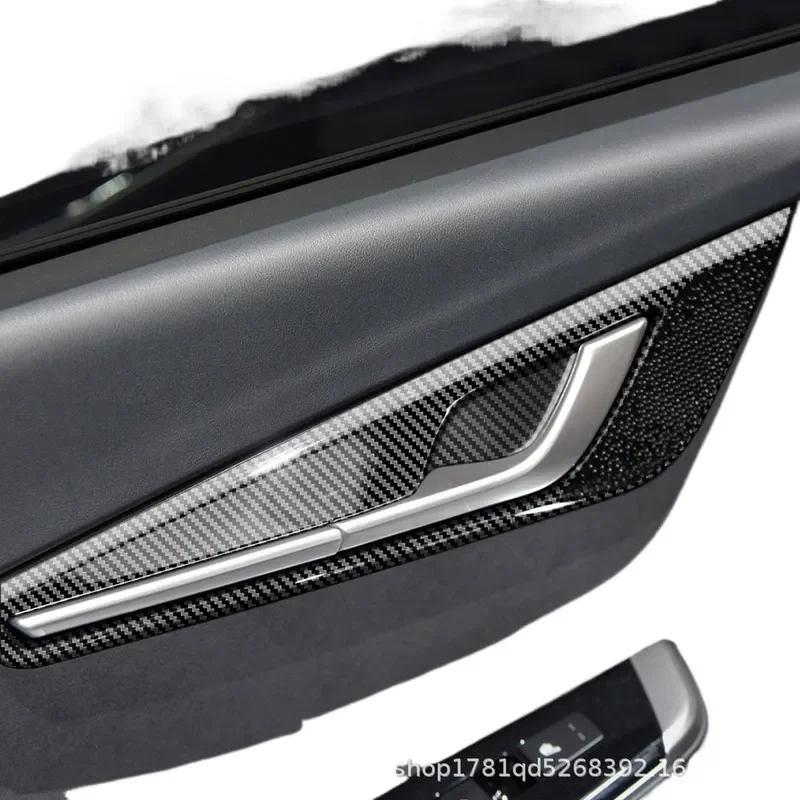Premium Interior Door Handle Bowl Trim Cover Compatible with 2021 2022 2023 Kia EV6 Stylish Car Sticker Decoration