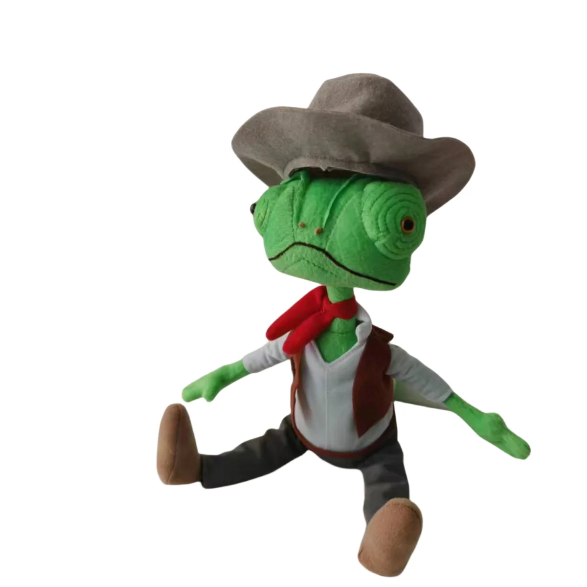 

Rare Rango Green Lizard 12" Plush Toy Figure Johnny Depp Paramount PMS New