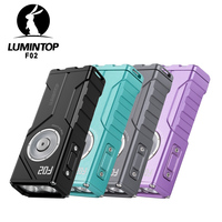 EDC LED Lantern Combo RGB Outdoor Camping Magnetic Tail Torch UV Light 10330 Battery USB TYPE C Rechargeable Lamp Flashlight F02