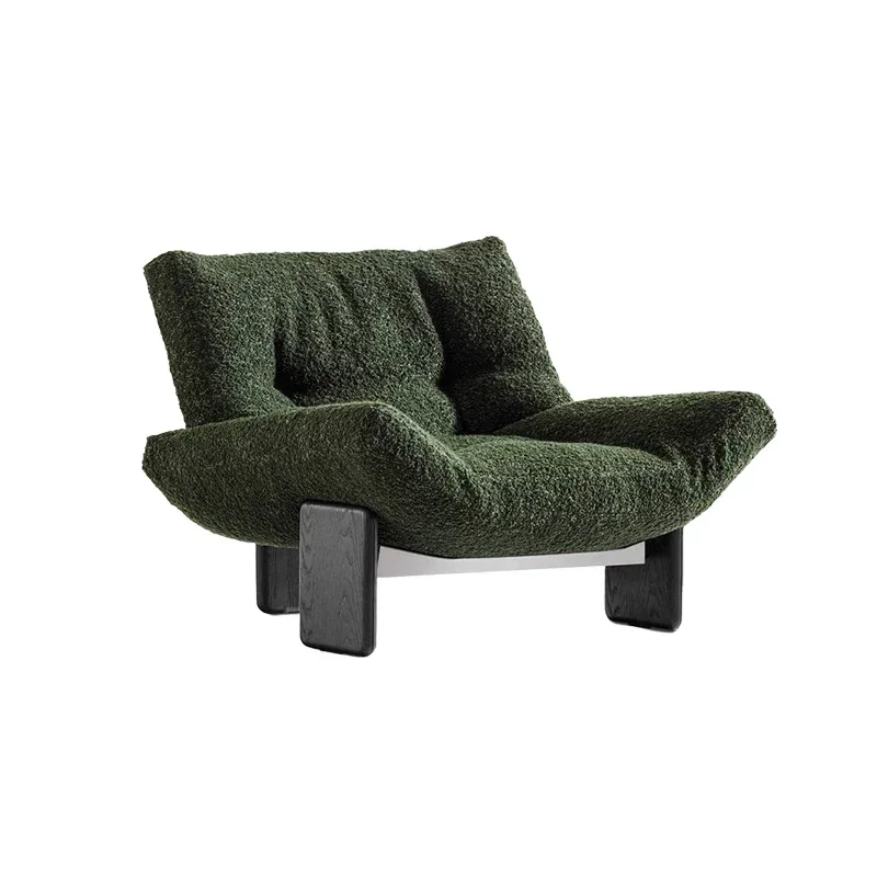

Single sofa chair, retro style lazy leisure chair