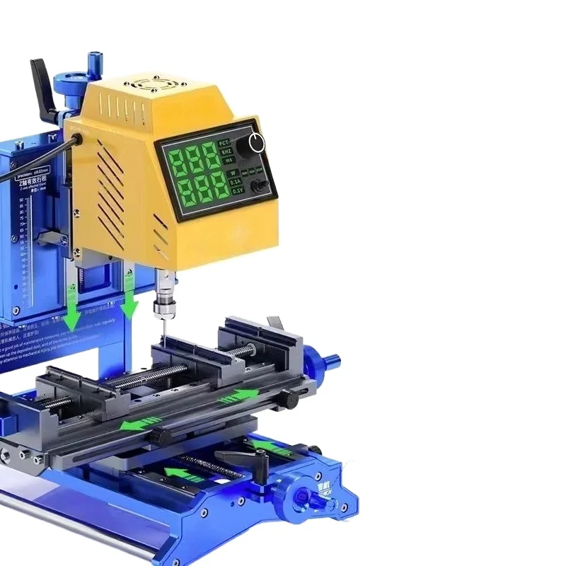 Mobile phone screen hard disk chip grinding machine middle frame repair high power engraving main board grinding core