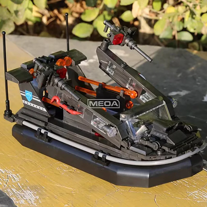 Китайский военный бронированный амфибийный человек, строительные блоки, переноска, автомобиль, новый тип, резиновая лодка, подводная лодка, кирпичи, игрушки