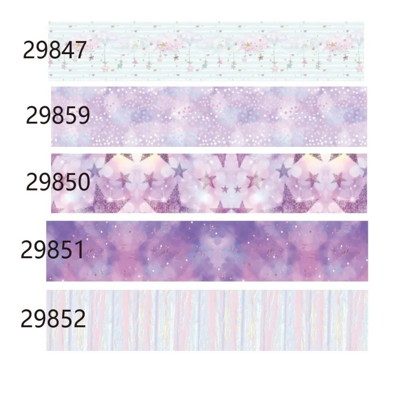 

5Yards Ombre Purple Grosgrain Ribbon for Hairbows Party DIY Handmade Craft Materials