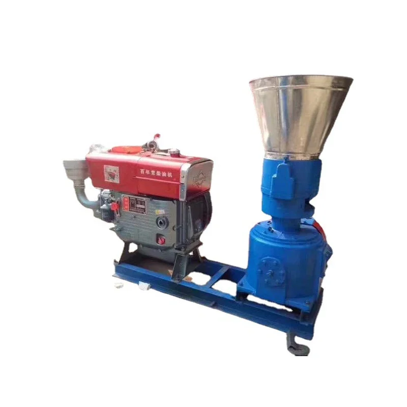 Stainless Steel Feed Inlet Animal Feed Pellet Production Machine Pellet Machine Pelletizer Machine For Animal Feeds