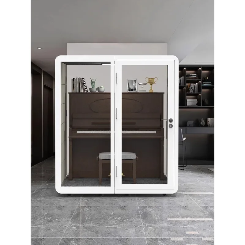 Soundproof room Silent warehouse Office mobile business negotiation room Drum set  Learning Recording