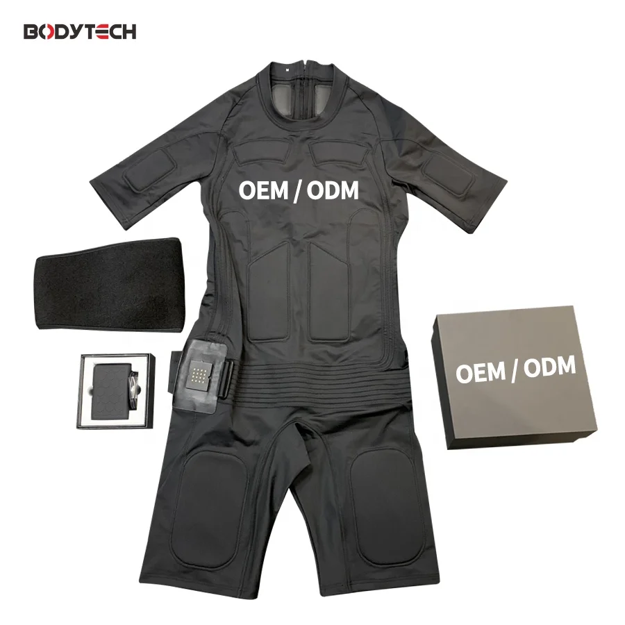 Wholesale Ems Wearable Devices Vest Suit / Ems Fitness System With Muscle Stimulator Equipment