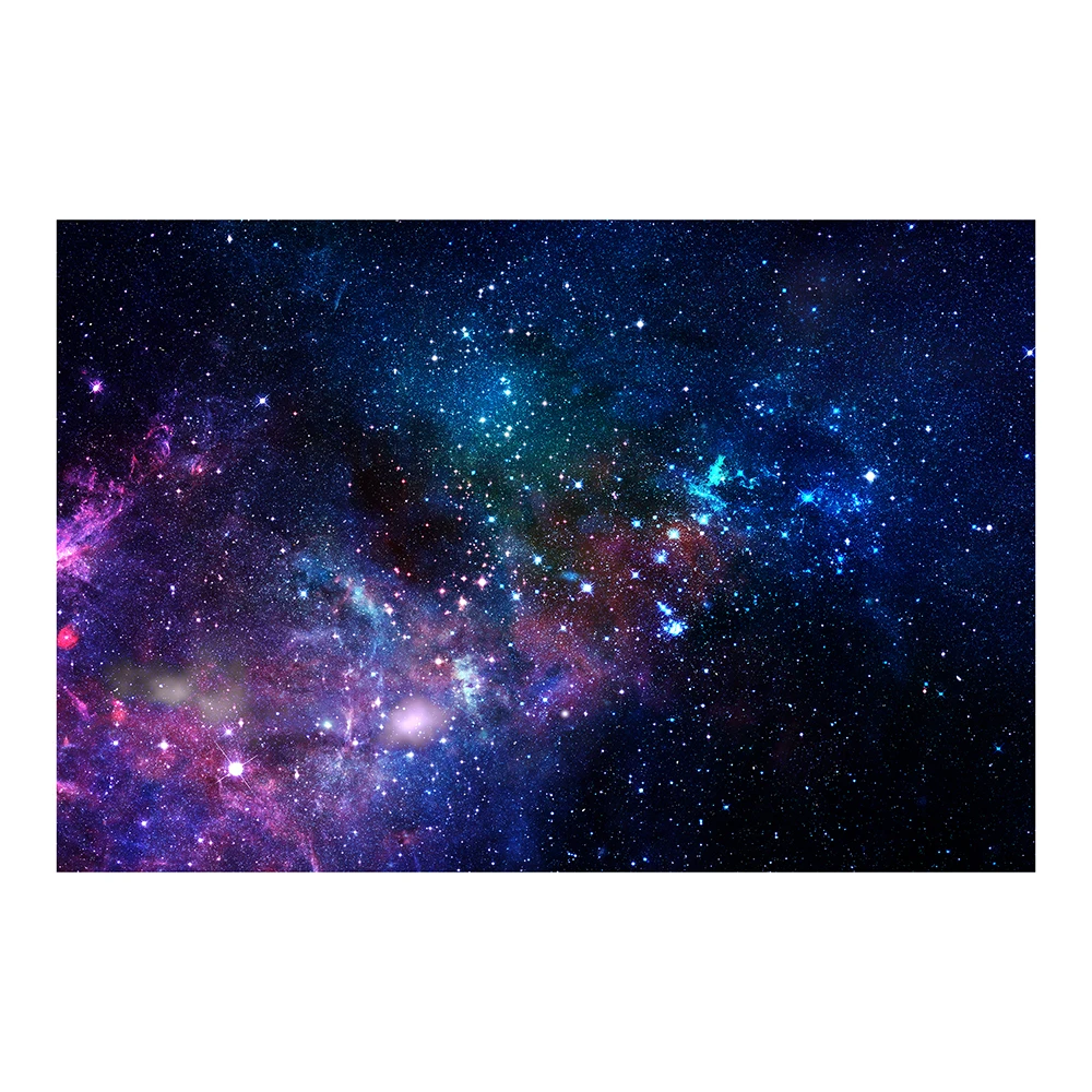 01 (4) Universe Starry Sky Explore Science Mystery Spectacular HD Image Silk Cloth Wall Poster Home Deco Art Style Festival Gift