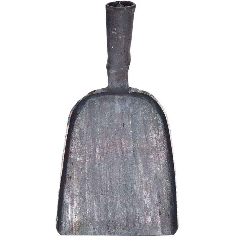 Heavy Duty Steel Coal Shovel for Fireplace Bbq Grill Fire Pit Stove Ash Removal Multifunctional Home Garden Kitchen Utility Tool