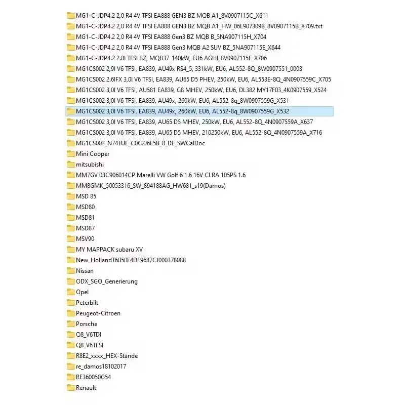 

93GB WINOLS DAMOS 2024 best selling Big Archive Damos Mappacks for Winols Software Chip Tuning Maps All data maps file
