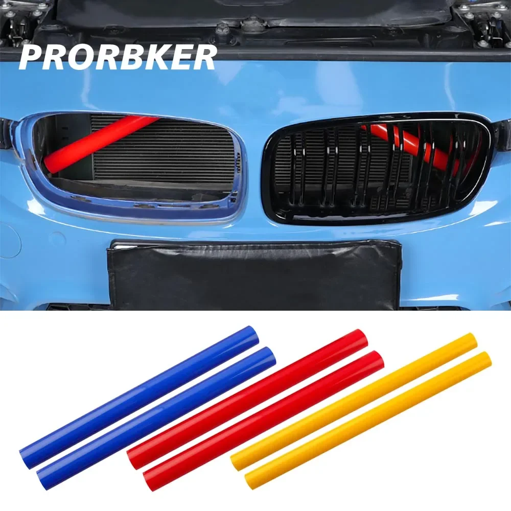 

A Pair Car Front Grille Trim Strips For BMW X3 F25 G01 X4 G02 X5 G05 Car Sport Styling Decoration Auto Accessories