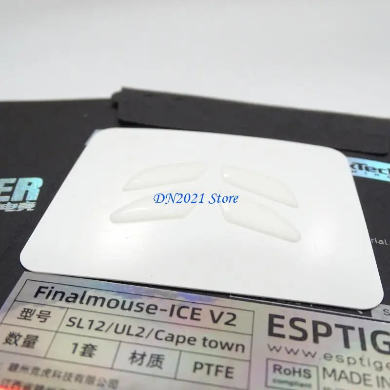 F3KE Mouse Cleats Pads Pads Ice Version Gaming Mouse Feet Sticker для Finalmous