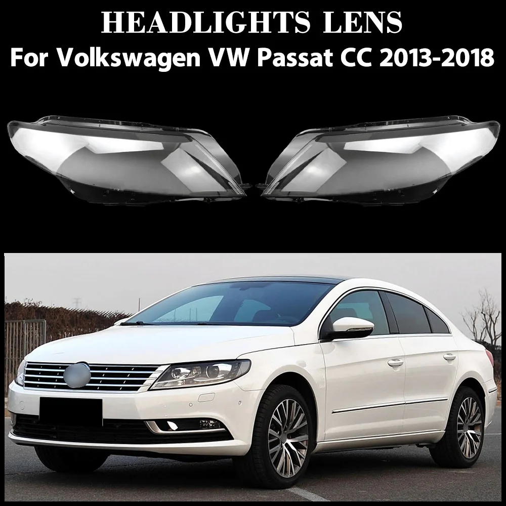 

Для Volkswagen VW Passat CC 2013 2014 2015 2016 2017 2018 автомобильная передняя фара абажур прозрачный абажур крышка объектива