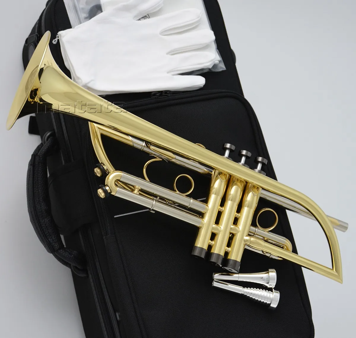 Fast Ship Customized Double inlet pipe Trumpet Saturn water Unique Horn
