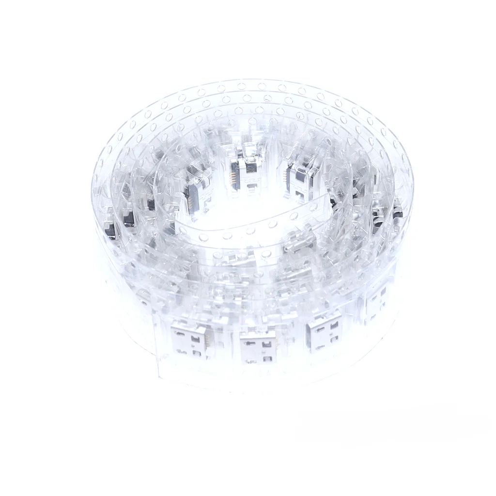 100 шт., разъем Micro USB 5pin B типа «мама»