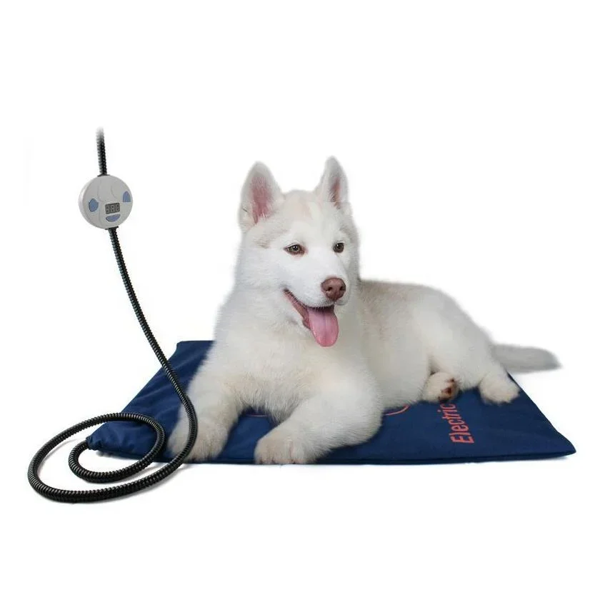 Electric Dog Heating Mat With Washable Animal Pattern Bed