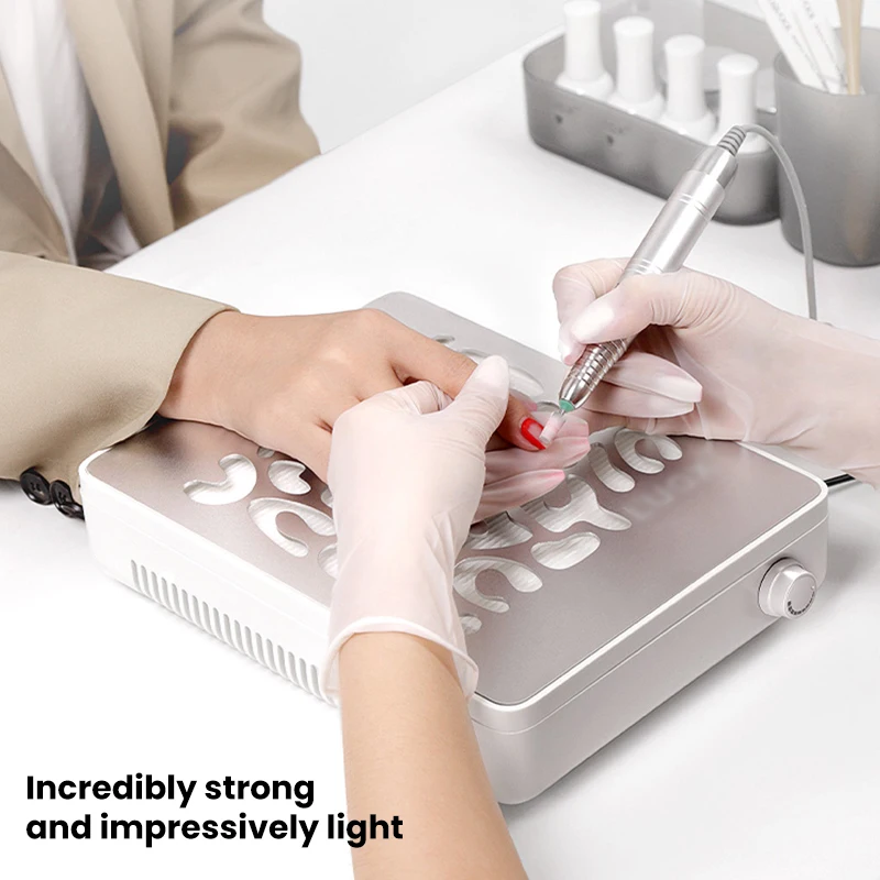 

New Turbine Brushless Nail Dust Collector Professional Powerful Suction Dust For Nails Manicure Adjustable Speed Low Noise