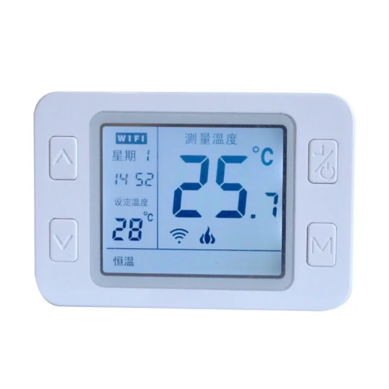 Thermostat LCD Weekly Programming Thermostat WK158 Wireless WIFI