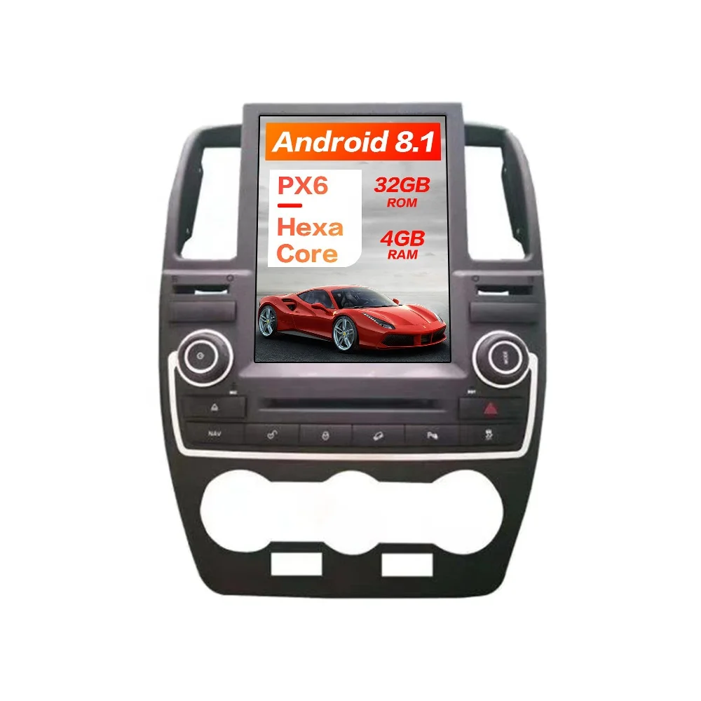 

For Land Rover Freelander 2 LR2 L359 Tesla Screen Android 9.0 64GB PX6 Car Radio Player GPS Navigation MultimediA