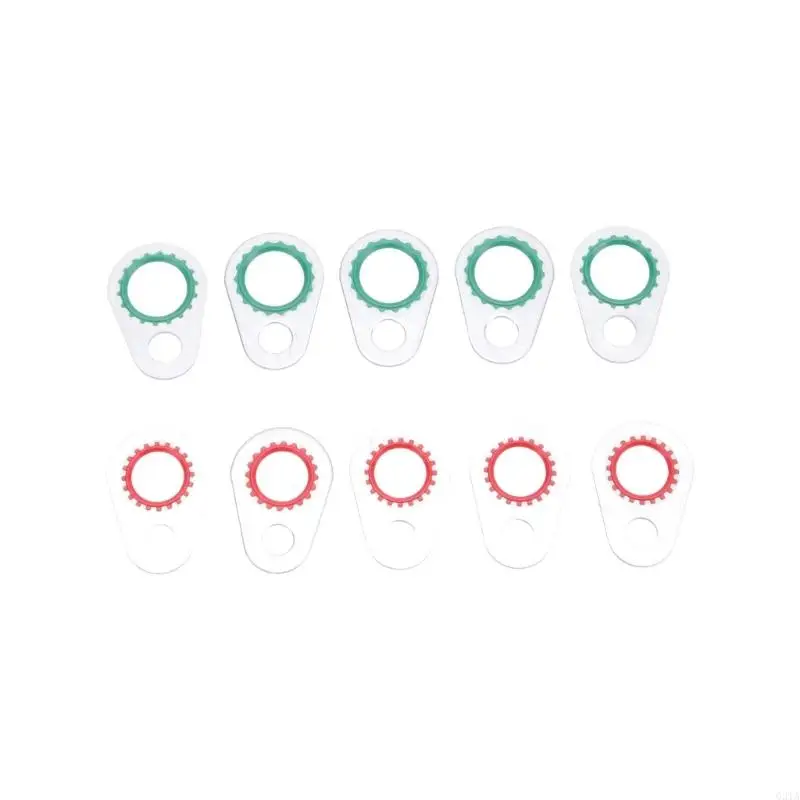 Car Compressor Gasket and Round Rubber Gasket Replacement Set 265-Piece
