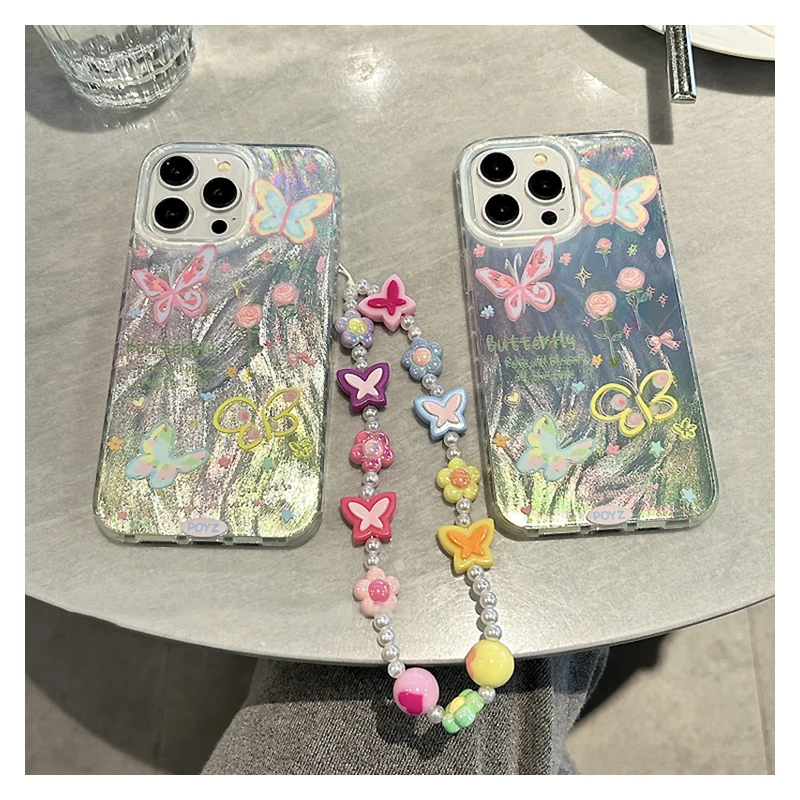 Butterfly Case For Xiaomi Mi 13 12 Lite POCO M6M3M4 12 F5 Pro 5G X4 GT M5S F5 F3 X3GT Redmi Note 11S 10 K60 Pro 50 Uitra Cover