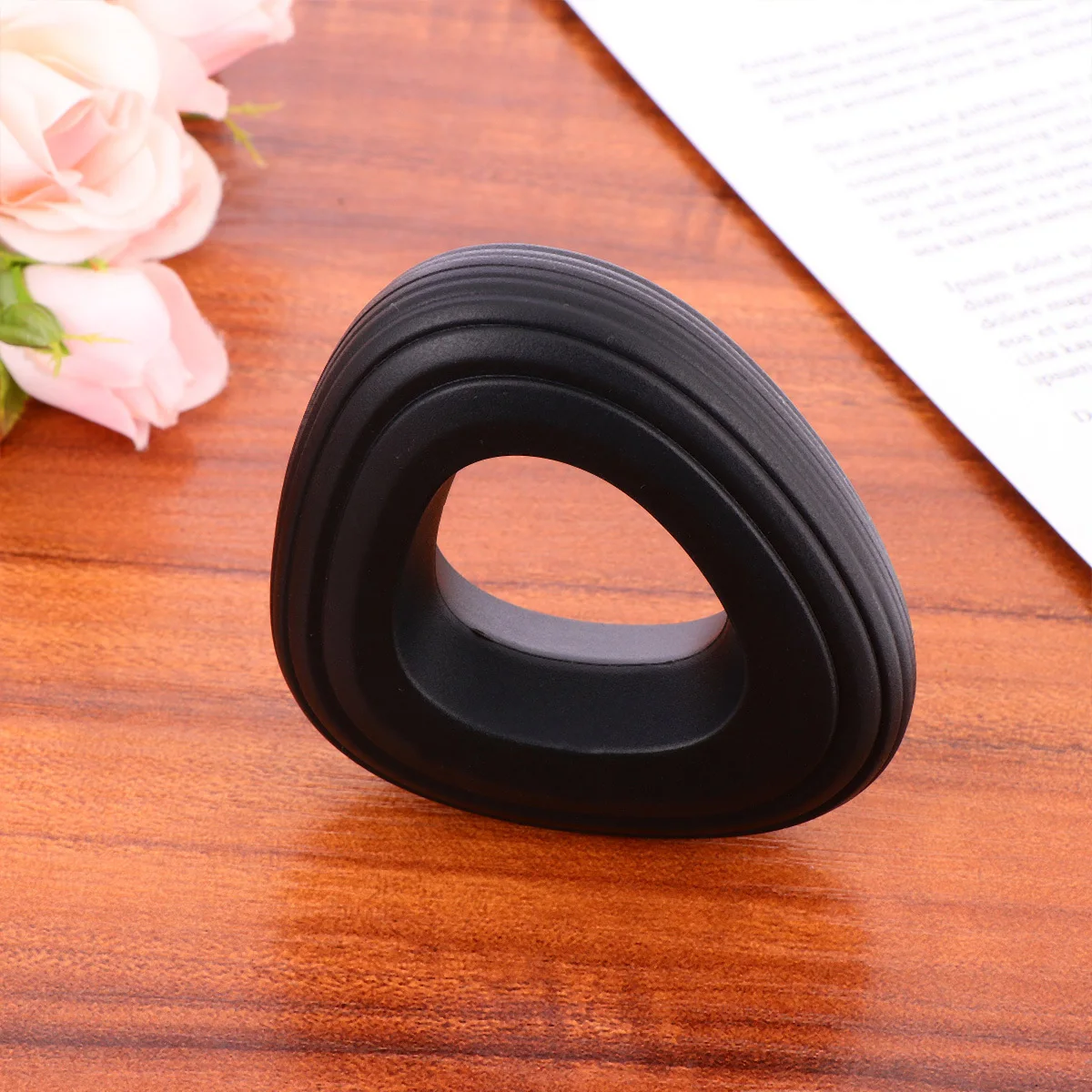 

1pcs 60 Pounds Black Hand Grip Strengthener Silicone Finger Wrist Exerciser For Golf Tennis Climbing Fitness Rehab Training Hand