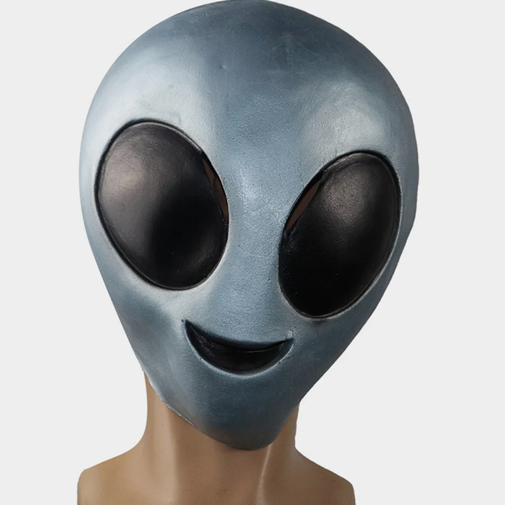 Bathroom Decorations Halloween Alien Face Full for Blank Props Party Supplies Man