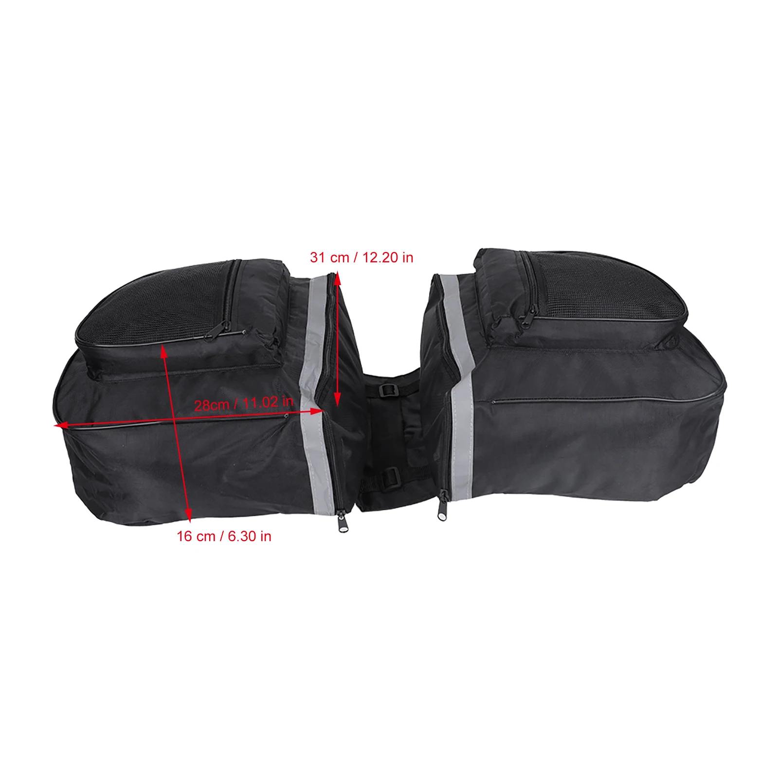 25L Waterproof Mountain Road  Bike Rack Rear Seat Tail Carrier Trunk Double Pannier Bag Bike Rear Carrier Bag Cycling Equipment