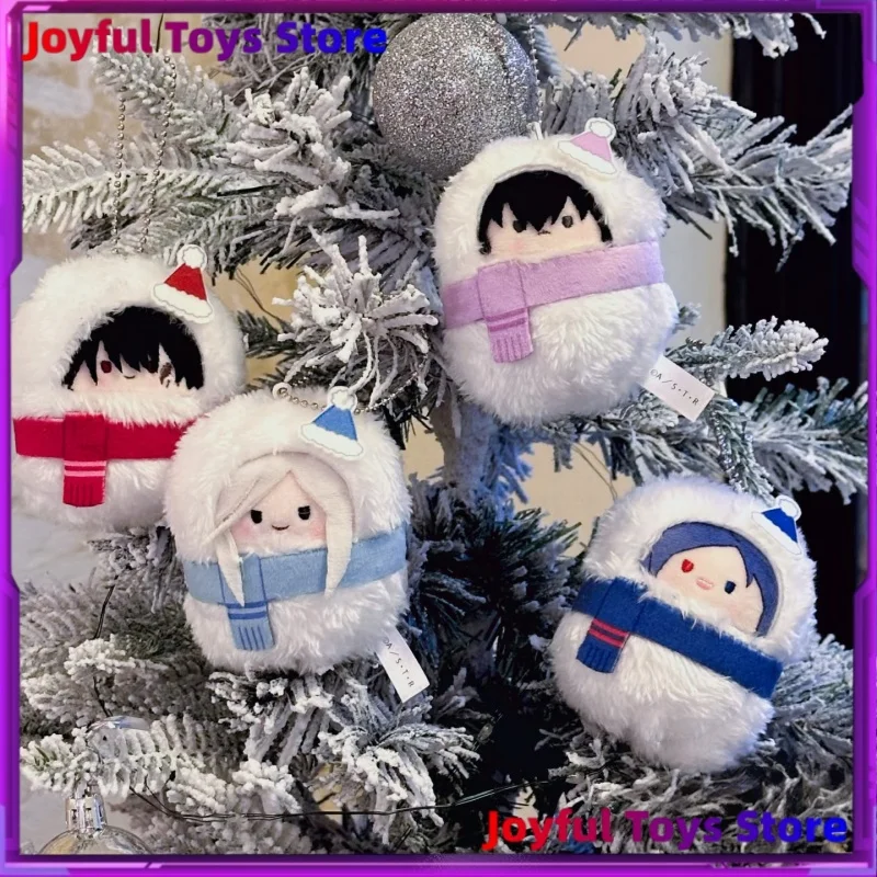 New Katekyo Hitman Reborn Limited Edition Q Version Adorable Snowman Swaddling Fluffy Doll Anime Stuffed Toy Festival Gift