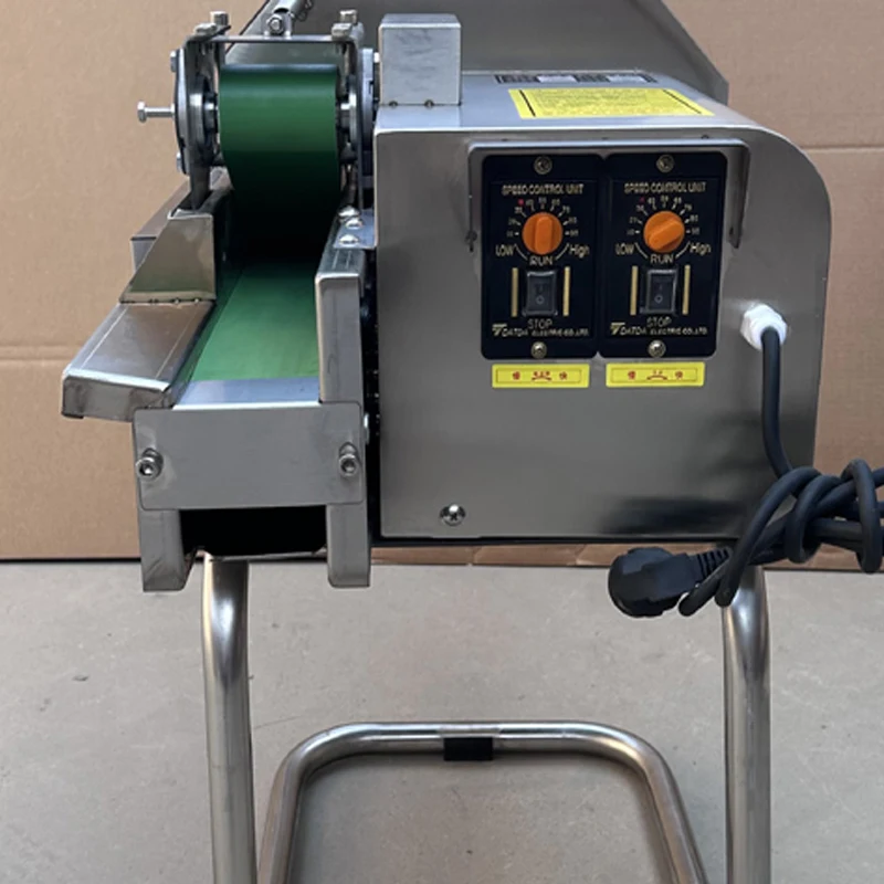 Vertical commercial small stainless steel vegetable and carrot slicing and cutting machine