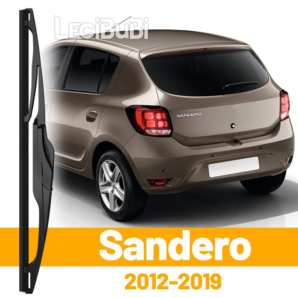 Für Dacia Sandero 2 2012–2019 2013 2014 2017 2018 Heckscheibe Scheibenwischerblatt Heckklappe Fensterwischer Zubehör