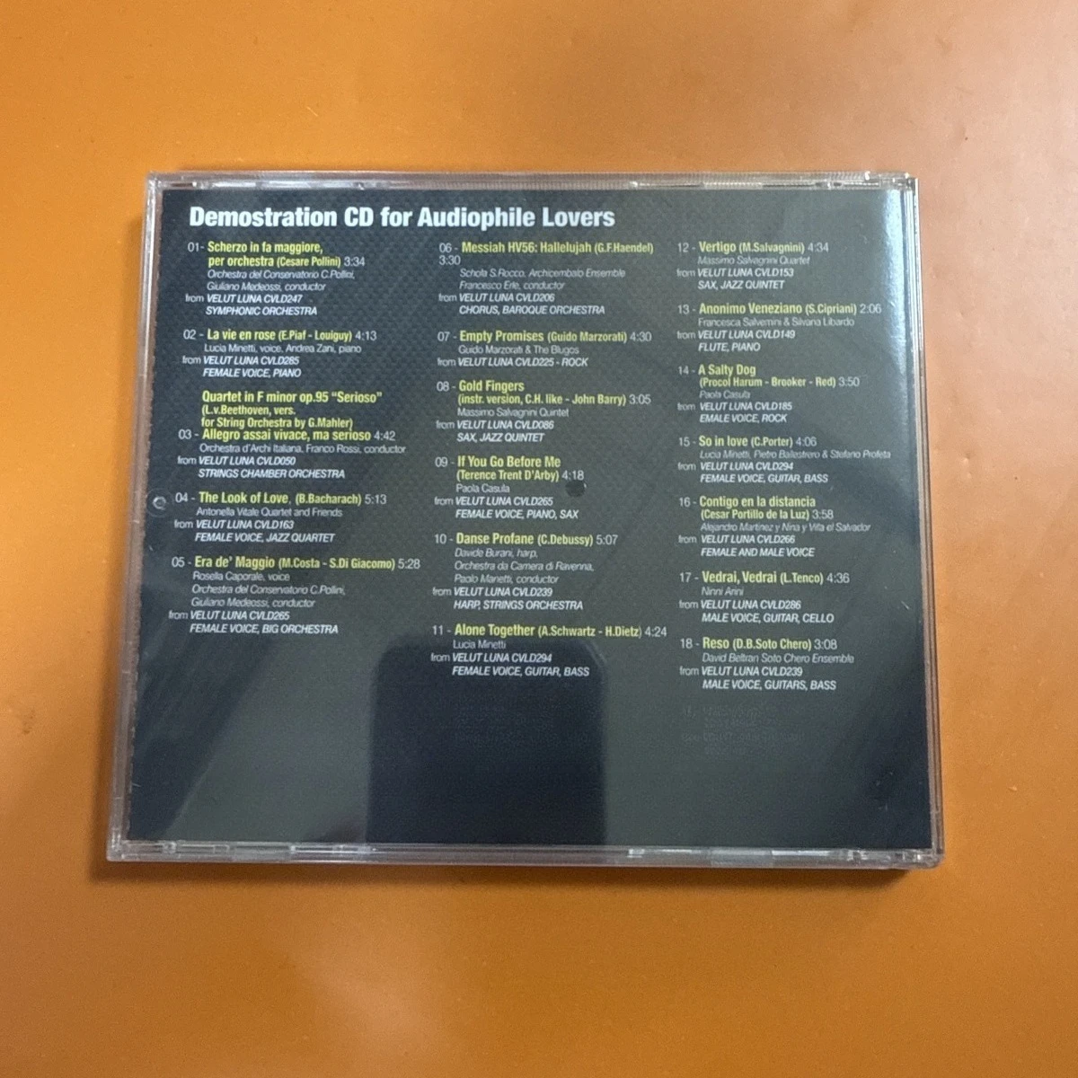 CD de audio de alta fidelidad, - Audio Music New reseña y precio