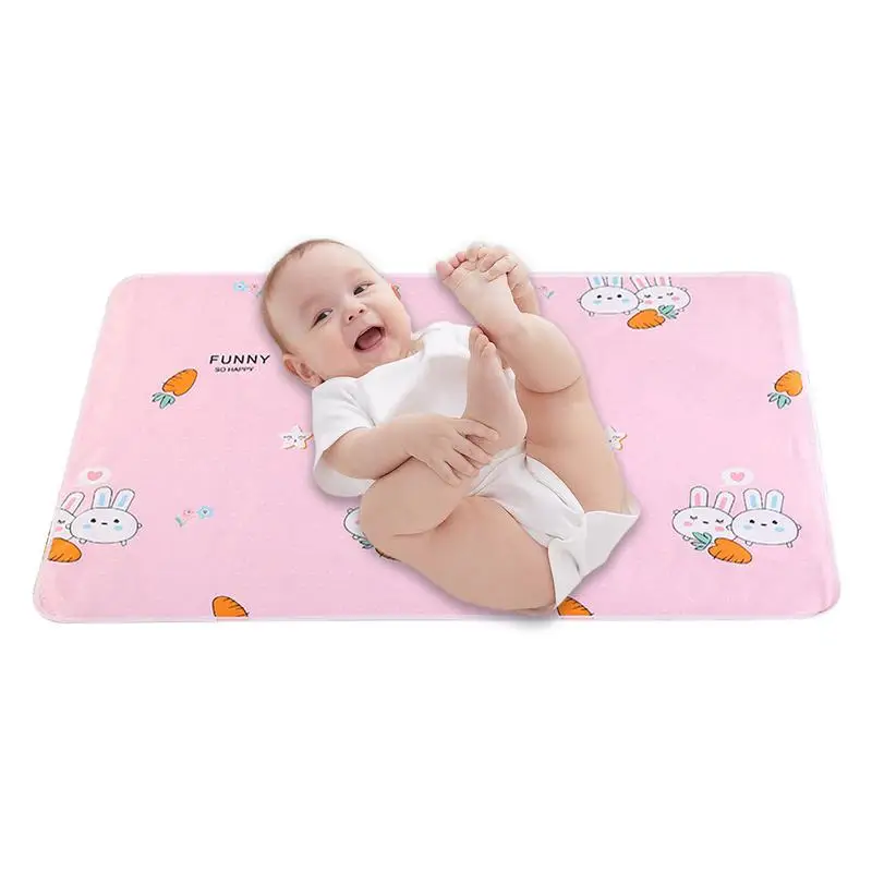 

Toddler Potty Bed Mat Toddler Waterproof Changing Diaper Pad For Bed Washable Pee Pad For Children Toilet Training And