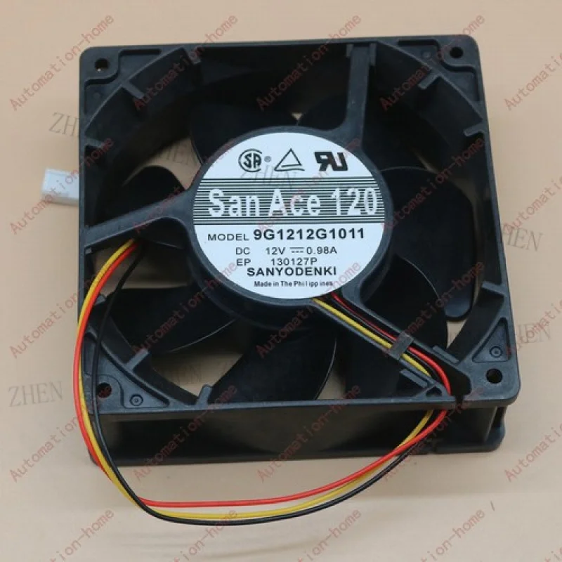 

Y 1PC New 9G1212G1011 For SANYO San Ace120 12V 0.98A cooling fan # QW.