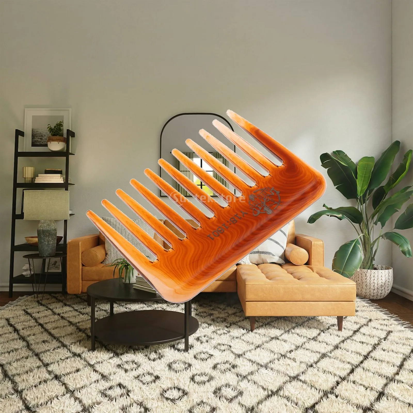 Oil Head Comb Anti-static Heat Resistant Modeling Comb Professional Hairdressing Accessories for Salon or Home Styling
