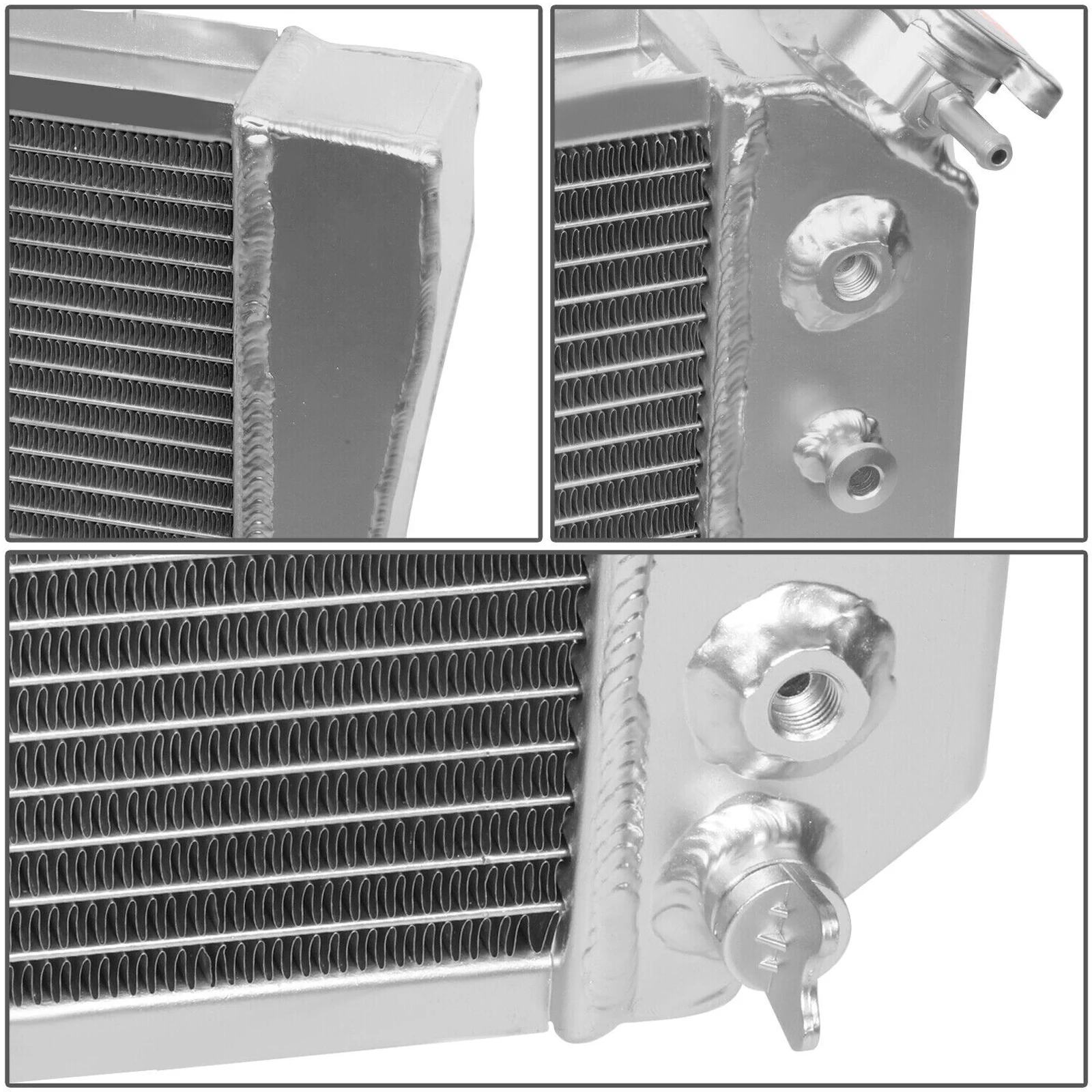 3 Row Full Aluminum Core Racing Radiator for 1982-2002 Chevy S10 Blazer Corvette