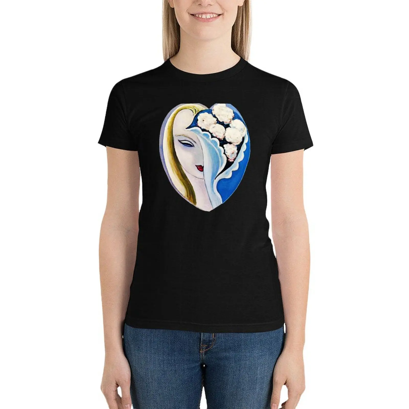 Layla - Derek and the Dominos T-Shirt Short sleeve tee cute clothes Aesthetic clothing Woman clothes