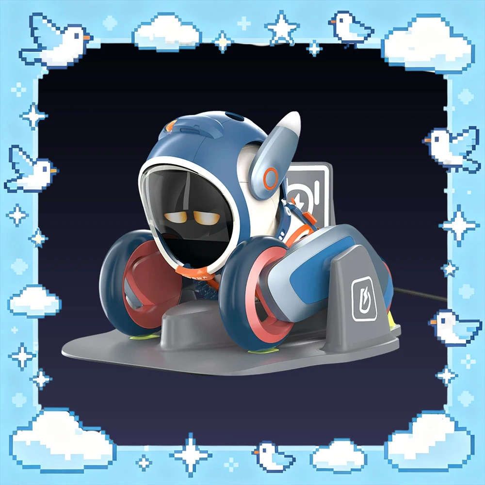 Loona Petbot Robot Dog Astronaut Limited Edition AI Smart Companion Robot Electronic Pet Interactive Voice Command Programmable
