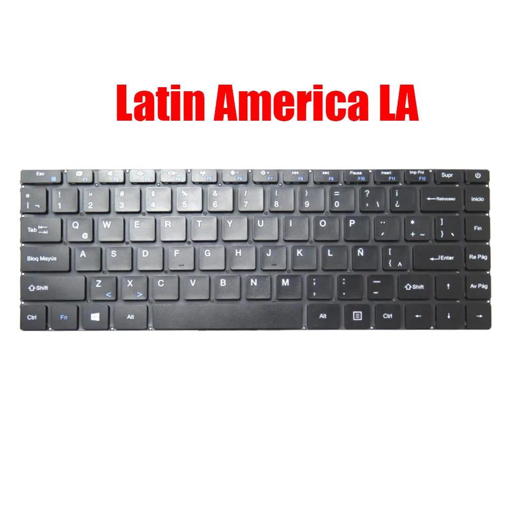 

UK LA IT JP Laptop Keyboard MB3181003 YMS-0177-A Latin America United Kingdom Italian Japanese Black Without Backlit New