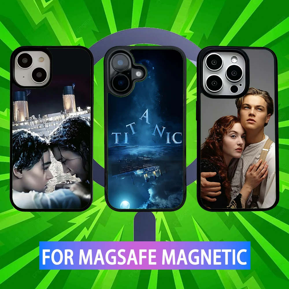 

Classic Movie T-Titanic Phone Case For iPhone 16,15,14,13,12,11,Pro,Max,Plus,Mini,SE New Magsafe Magnetic Wireless Charging