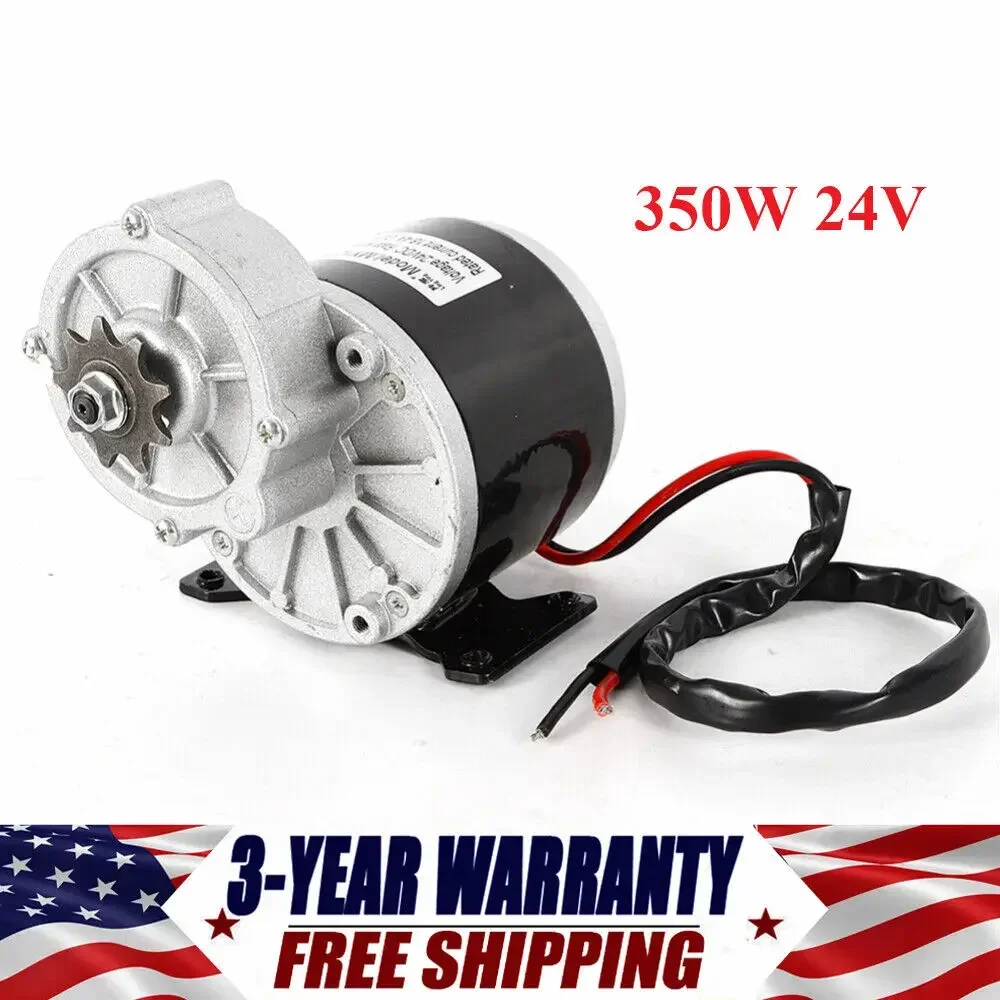 

MY1016Z3 Gear Reduction 350W 24V DC Electric Motor for Bike Scooter DIY Electric Vehicles