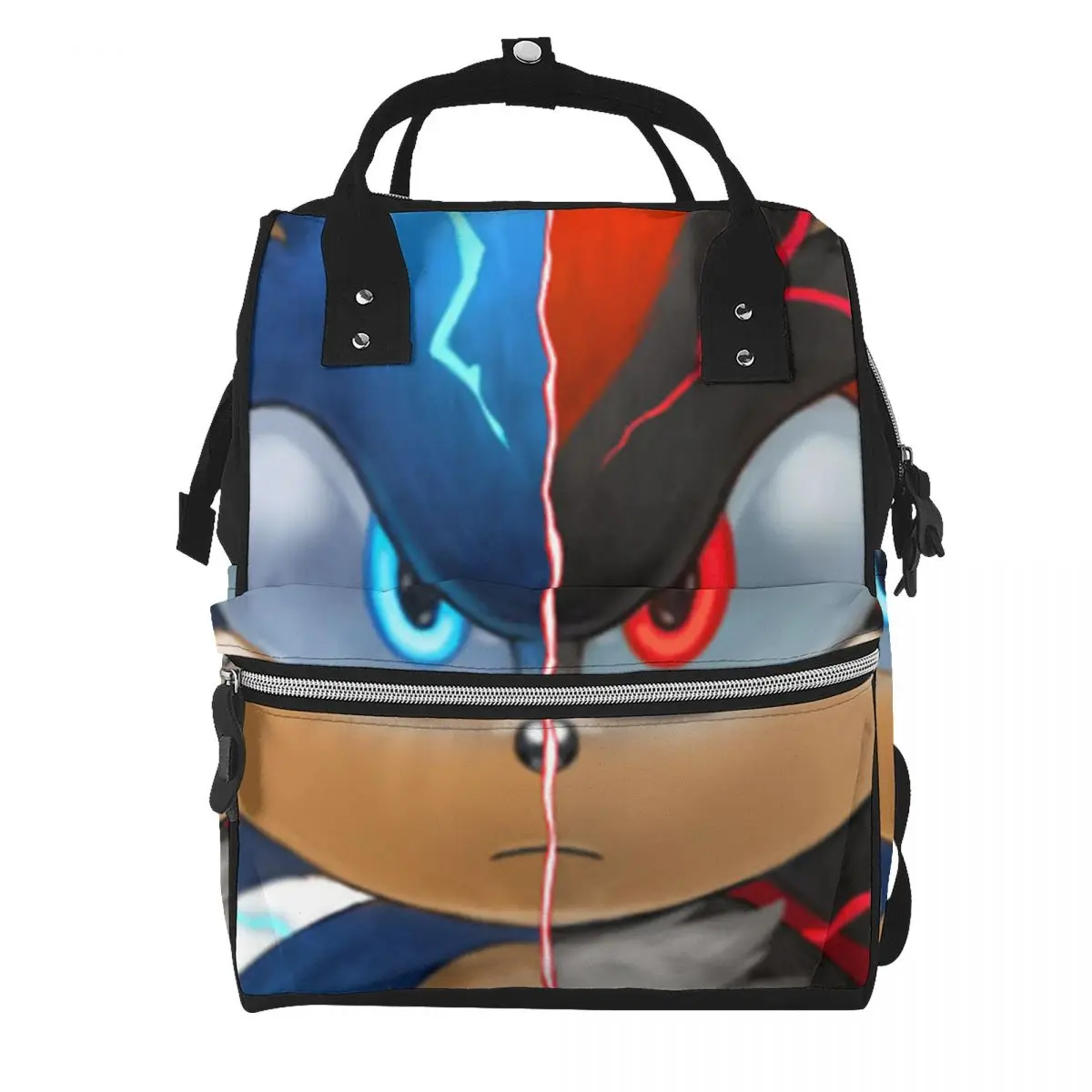 Sonic Shadow Student Backpack School Bag Hiking Travel Daypack for Men Women Bookbag Shoulder Bags