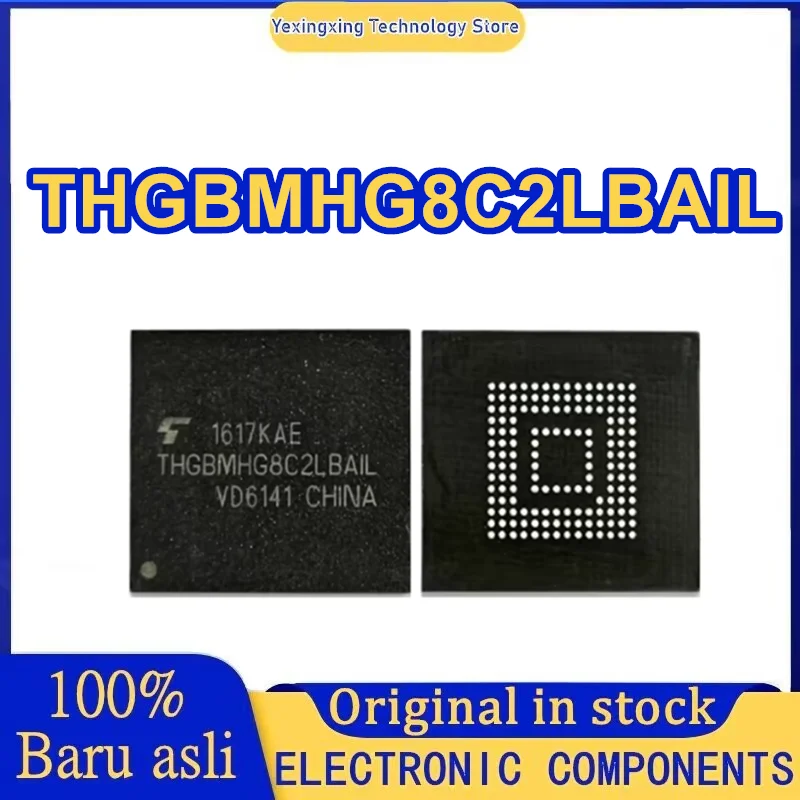 

THGBMHG8C2LBAIL 32GB 5.1 version eMMC flash memory granule 0-10 IC New Original in Stock