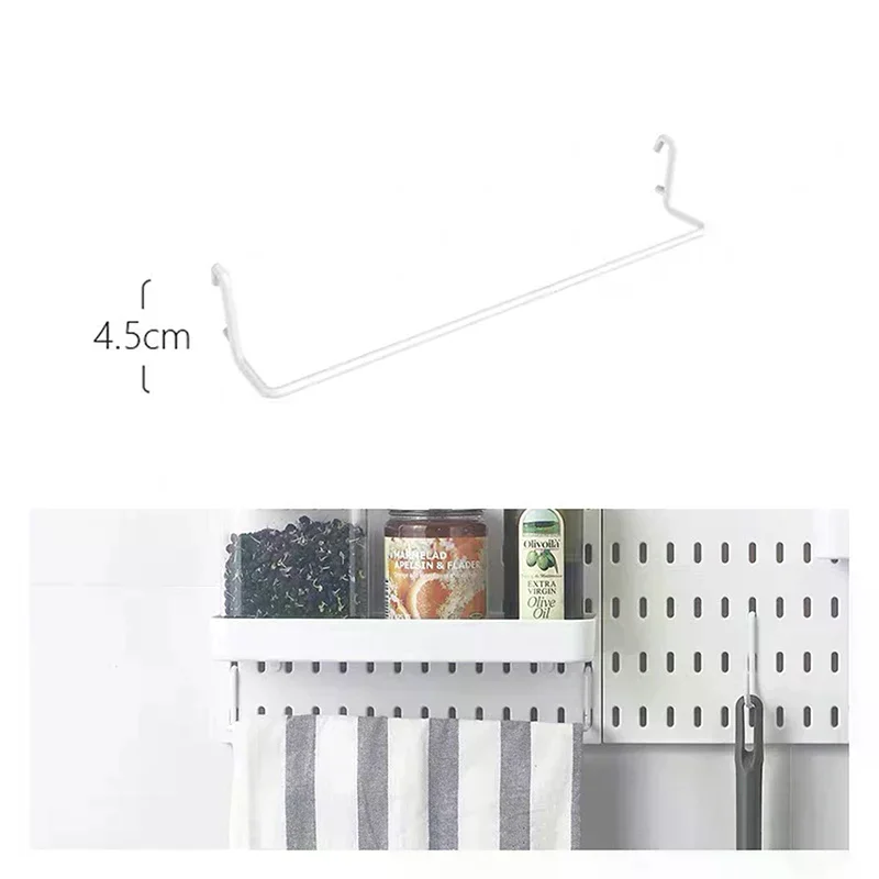 Wall Shelf Pegboard Display DIY Pegboard Kit Hole Board For Wall Panels Home Decor Hanging Shelf Decoration