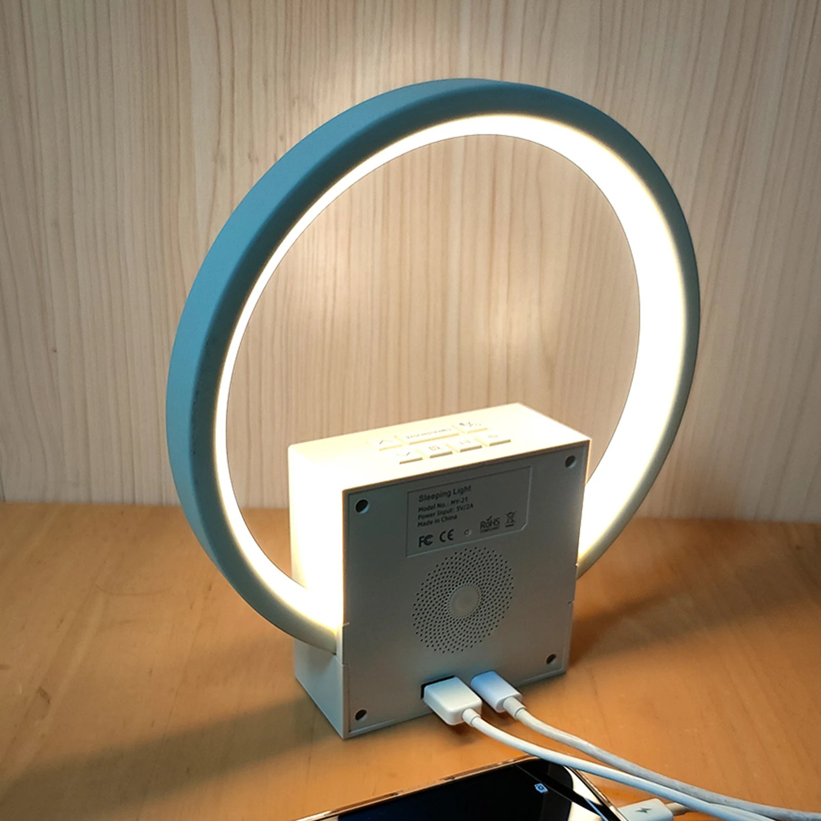 

Sunrise Alarm Clock Sleep Aid Timer Timer Touch Night Light USB Charger Port Gifts for Adults Kids Couples and Friends Bedroom