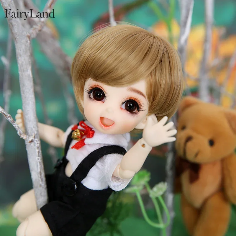 FL Pukifee Pongpong Fairyland bjd sd doll 1/8 body model  baby girls boys dolls eyes High Quality toys shop OUENEIFS