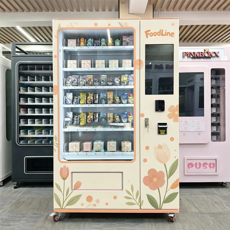 LED Light Blind Box Vending Machine 24 Hours Self-Service Mystery Surprise Toy Gift Vendor Commercial Touch Screen Customized